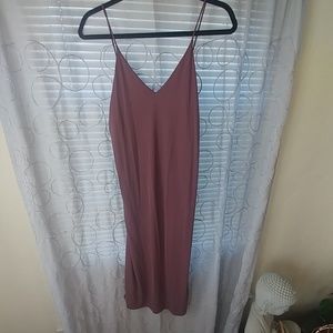Mauve dress